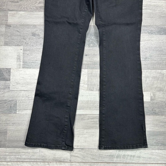 NYDJ Black Slim Bootcut Jeans 10 - Picture 2 of 6